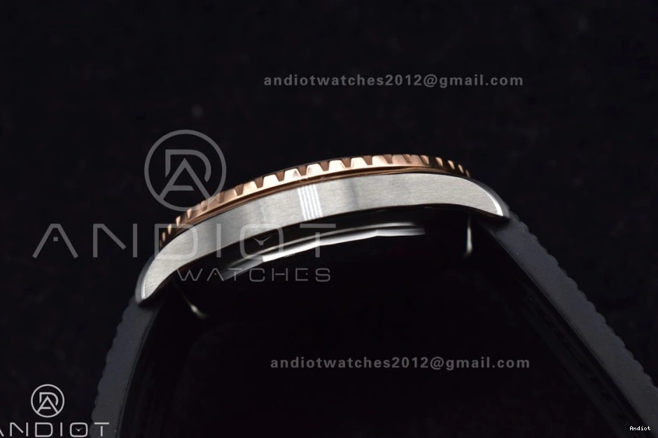 Edition Black SS RG Black 42 Strap BLSF Rubber A2824 Dial Automatic Best 1:1 SuperOcean on 0408